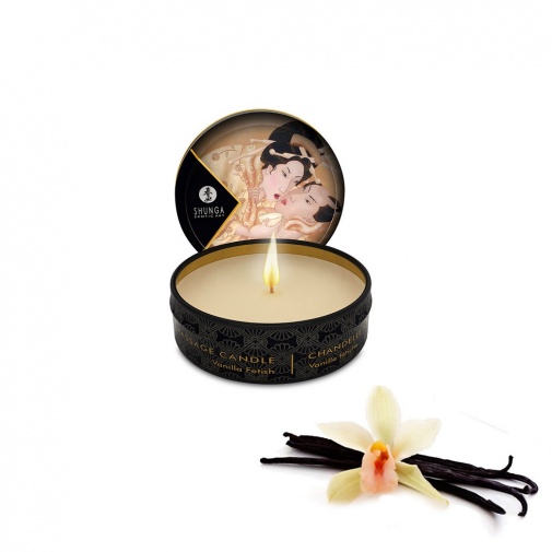 Shunga - Desire Massage Candle Vanilla Fetish - 30ml photo