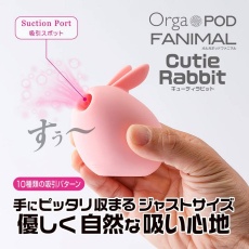 NPG - Fanimal Rabbit Clit Stimulator - Pink photo