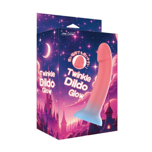 Love Connect - Glow Twinkle Dildo - Pink photo