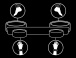 Fetish Submissive - Spreader Bar - Black photo-7