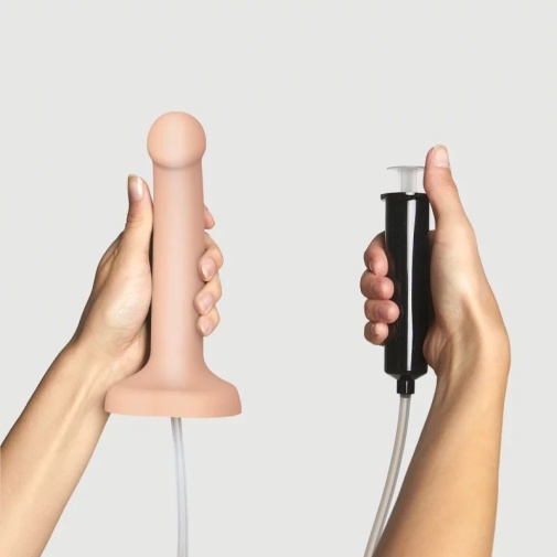 Strap-On-Me - 噴水仿真陽具 細碼 - 雲呢拿色 照片