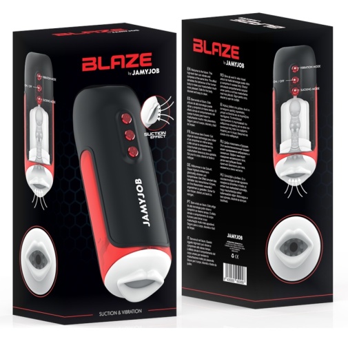 Jamyjob - Blaze 仿口交吸啜震动自慰器 照片