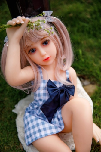 Kitty Mini Realistic Sex Doll, Small Breasts, Ultra Soft TPE 70 cm (2'3 ft) photo