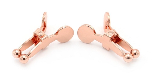 Kiotos - Ball Tip Nipple Clamps - Rose Gold photo