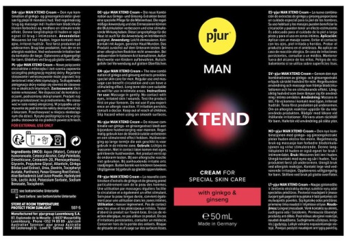 Pjur - 男士Xtend增大按照膏 - 50毫升 照片