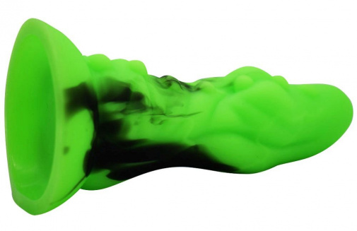FAAK - Aligator Dildo - Green/Black photo