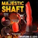 Creature Cocks - Ramming Hound Thrusting Dildo - Black/Red photo-3