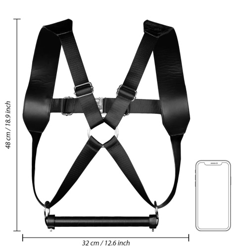 Ouch - BSDM Harness Restraint - Black 照片