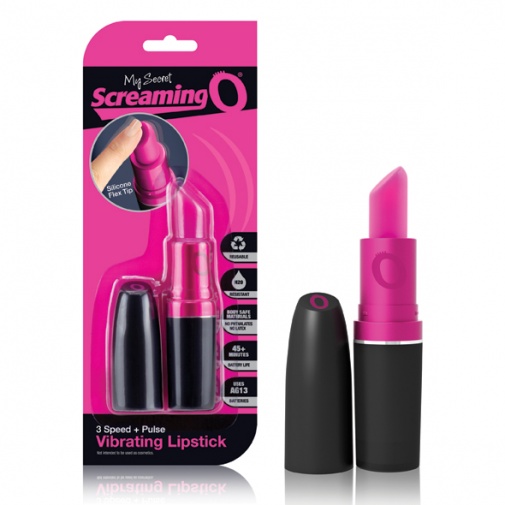 The Screaming O - 唇膏型震動器 - 粉紅色 照片
