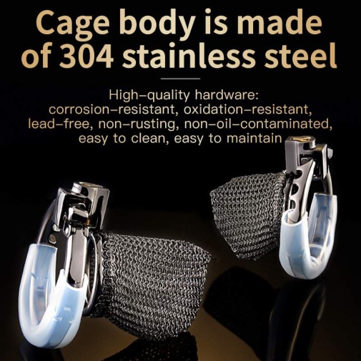 Sevanda - Hauberk Chastity Cage S - Black photo
