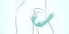 Arosum - VibraTwin Strapless Strap-On - Blue photo-4