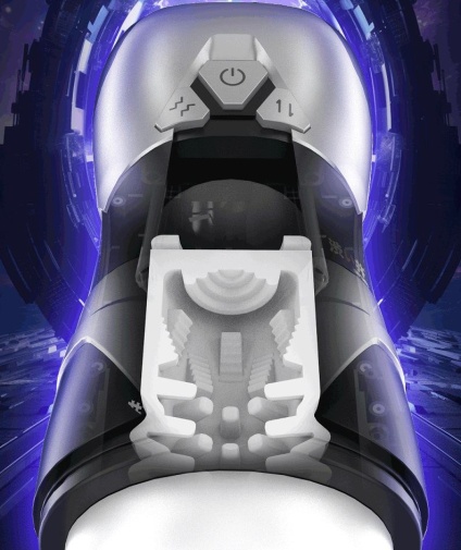Drywell - Dva Thrusting Masturbator - Dark Grey photo