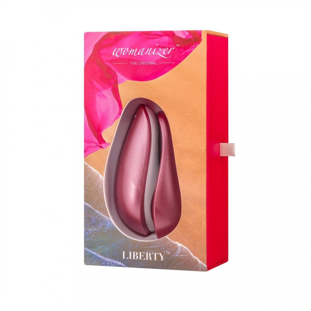 Ladies, get ready for takeoff: with a stylish cover and six ... Womanizer - Liberty - Pink Rose photo-10