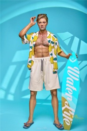 Paul 實感男性性愛娃娃，運動型身材、腹肌，超柔矽膠，身高176公分 照片