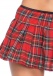 Leg Avenue - Miss Prep School Costume 4 pcs - Red - S/M photo-8