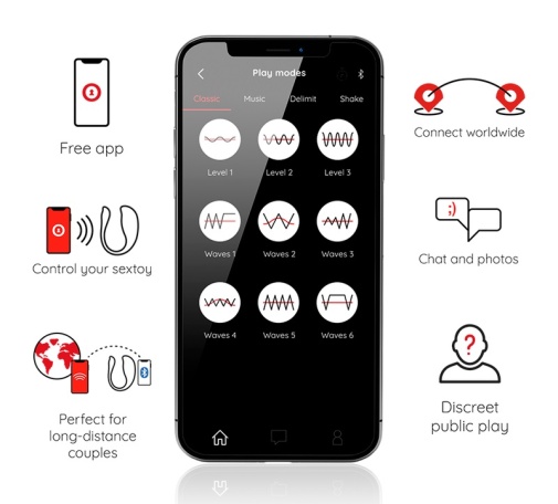 Oninder - App Controlled Vibro Egg - Pink photo