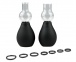 Easytoys - Nipple Sucker Set - Black photo-2