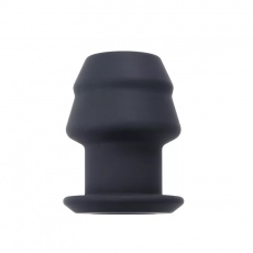 MT - External Hollow Anal Plug S - Black photo