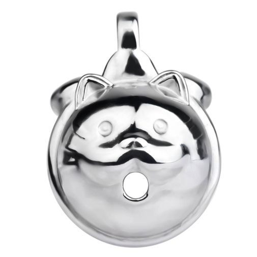 FAAK - Cat Chastity Cage - Silver photo
