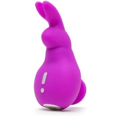 Happy Rabbit - 兔耳形迷你阴蒂震动棒 - 紫色 照片