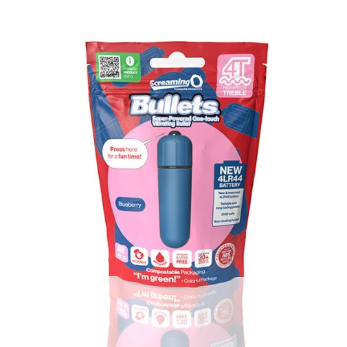 The Screaming O - 4T Vibro Bullet - Blueberry photo