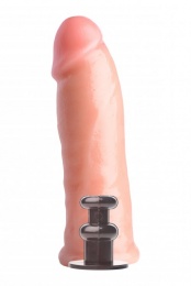 LoveBotz - 7" Cock Lock Dildo - Flesh photo