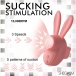 Inmi - Shegasm Sucky Bunny Clit Stimulator - Pink photo-3