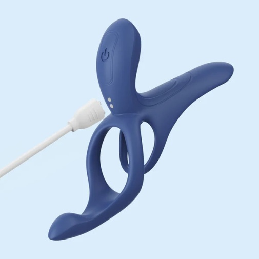 Honey Play Box - Pleasure Pivot App 智能遙控情侶共振震動器 - 黑色 照片