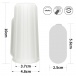 Lovetoy - Knights Ridge Vibro Ring - White photo-8