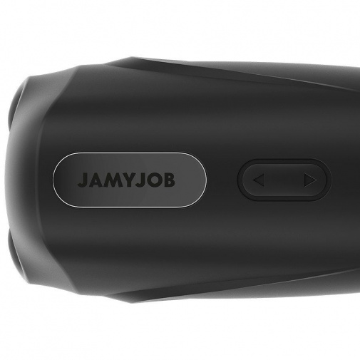 Jamyjob - 男士用充電式震動自慰器 - 黑色 照片