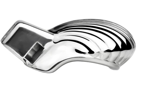 FAAK - Shell Chastity Cage 45mm - Silver photo