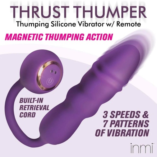 Inmi - Thumper 遙控推撞震動棒 照片
