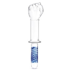Glas - 11" Fist Double Ended Dildo w Handle Grip 照片