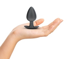 Ouch - Smooth Anal Plug L - Gunmetal 照片