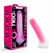Neo Elite - Glow in the Dark Paradise 假陽具 19cm - 霓虹粉 照片-10