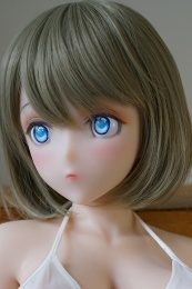 Shiori 純欲系迷你動漫蘿莉 靈活骨架超巨乳G罩杯  超柔軟鉑金TPE仿真性愛娃娃 80 cm  照片