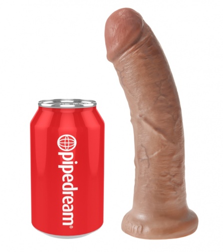 King Cock - Cock 8″ - Caramel photo