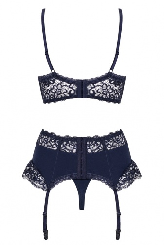 Obsessive - Drimera 3 pcs Set - Blue - S/M photo