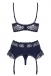 Obsessive - Drimera 3 pcs Set - Blue - S/M photo-8
