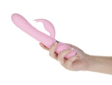 Pillow Talk - Lively Rabbit Vibrator – Pink photo