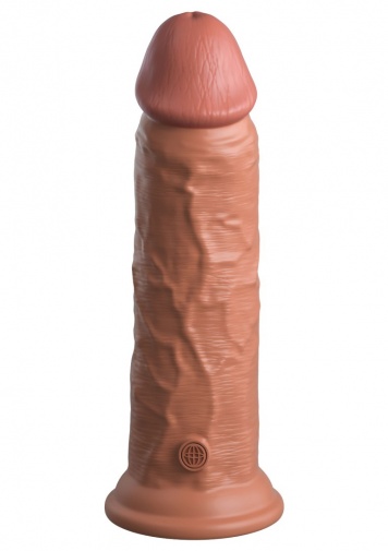 King Cock - 8" Elite 仿真陰莖 - 焦糖色 照片