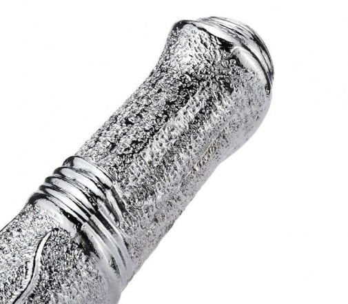 MT - Metal G-Spot Dildo - Silver photo