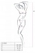 Passion - Eco Bodystocking BS001 - Red photo-5