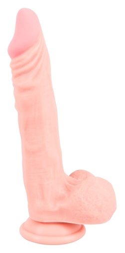 Medical Silicone - Dildo w Balls 21cm photo