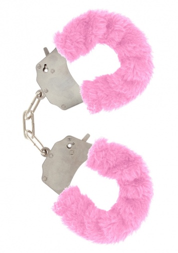 ToyJoy - Furry Fun Cuffs - Pink photo