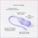 Perifit - Pelvic App Controlled Balls - Lilac photo-7