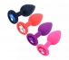 MT - Silicone Anal Plug 72x28mm - Purple photo-3