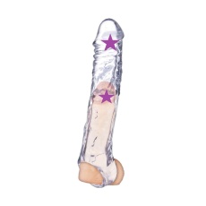 Nasstoys - Magic 7.5" 陰莖增長套連箍睪環 - 透明 照片