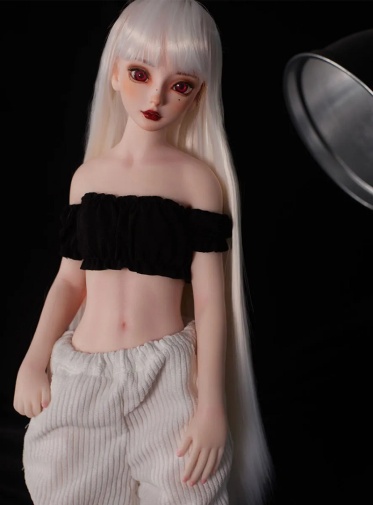 Saki Mini Fantasy Realistic Sex Doll, Skinny, Ultra Soft Silicone 55 cm (1'8 ft) photo