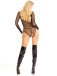 Leg Avenue - Tempting Fate Cupless Bodysuit - Black photo-5